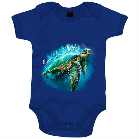 Body bebé save the turtles salvad a las tortugas