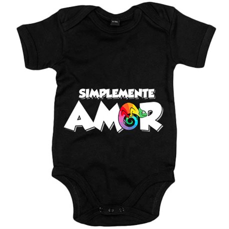 Body bebé simplemente amor camaleónico camaleón