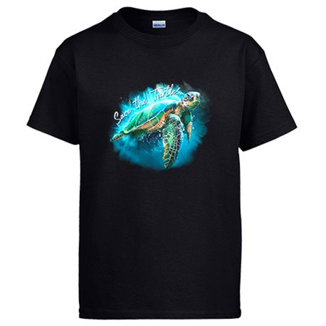 Camiseta save the turtles salvad a las tortugas