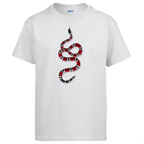 Camiseta serpiente coral