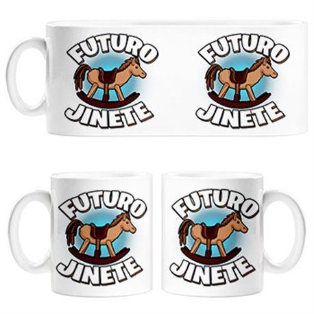 Taza futuro jinete amante de los caballos