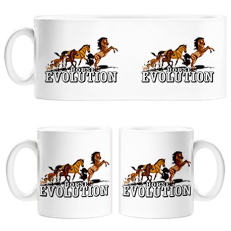 Taza horse evolution caballos