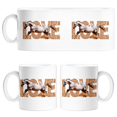 Taza Love Horses me gustan los caballos
