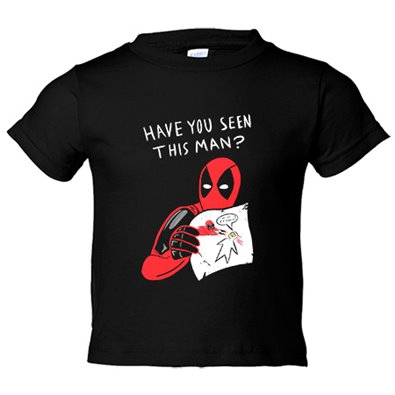 Camiseta niño Deadpool Have You Seen This Man