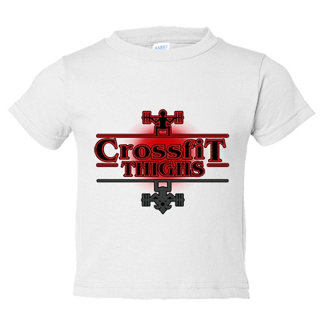 Camiseta niño Stranger Things Crossfit Thighs