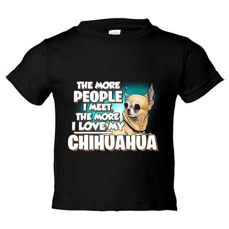Camiseta niño I love my Chihuahua raza perro