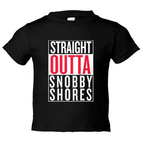 Camiseta bebé Straight Outta Snobby Shores