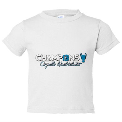Camiseta bebé Champ13ns Orgullo Madridista