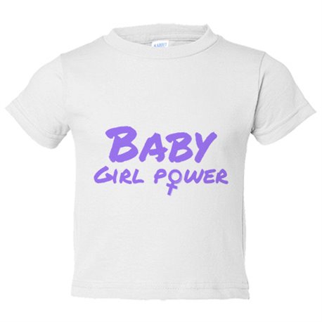 Camiseta bebé Baby Girl Power