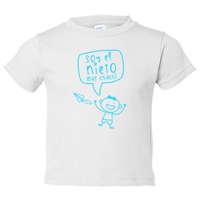 Camiseta niño Soy el nieto más chachi
