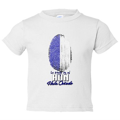 Camiseta bebé lo tengo en mi ADN futbolero de Oviedo