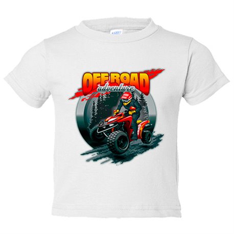 Camiseta bebé Quad Off Road Adventure