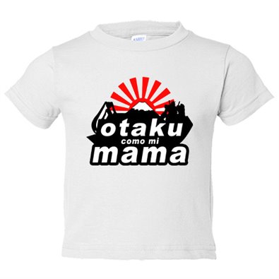 Camiseta niño Otaku como mi mamá