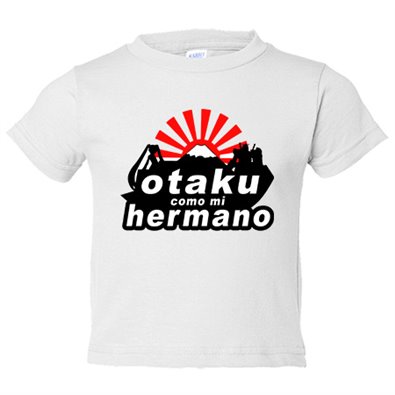 Camiseta niño Otaku como mi hermano