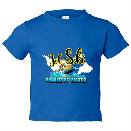 Camiseta bebé Jet Ski Power Of Water