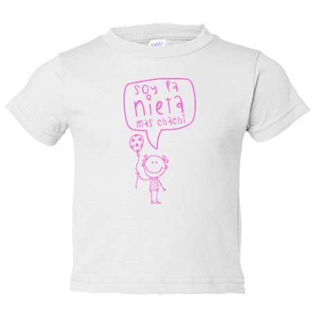 Camiseta niño Soy la nieta más chachi