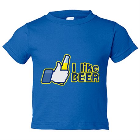 Camiseta niño I Like Beer