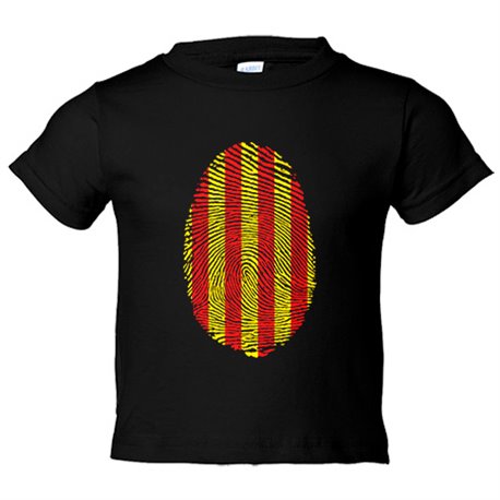 Camiseta niño Emprenta ADN  Catalunya