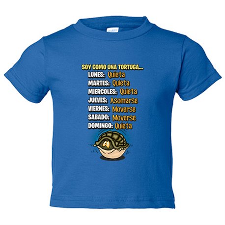 Camiseta bebé soy como una tortuga meme divertido para chica