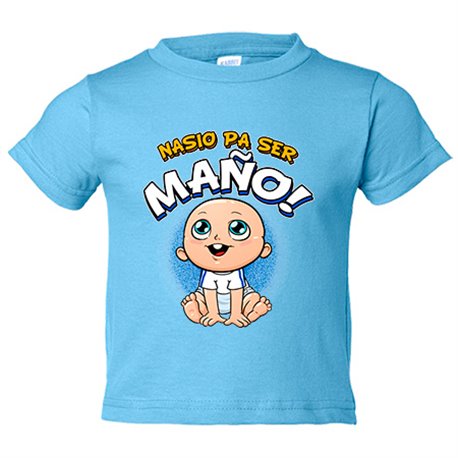 Camiseta bebé nacido para ser maño de Zaragoza para aficionado al fútbol