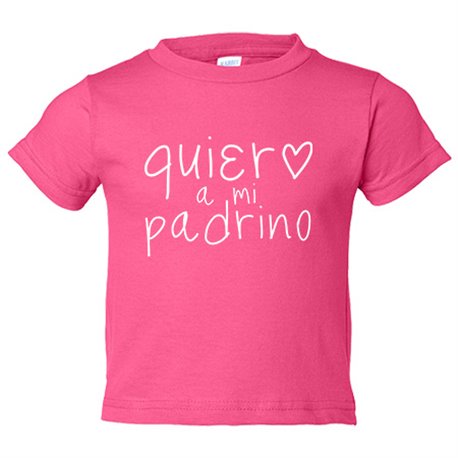 Camiseta bebé Quiero a mi padrino