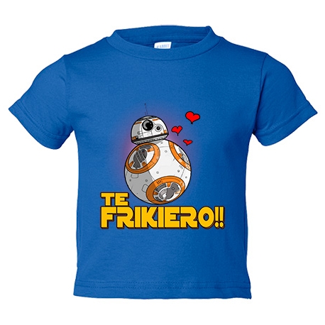 Camiseta bebé te frikiero regalo amor frikis San Valentín