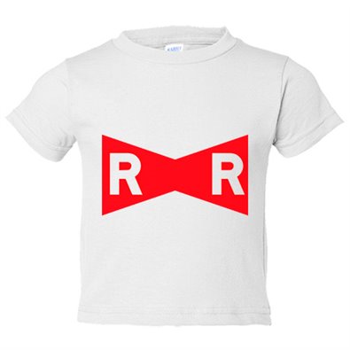 Camiseta bebé ilustración emblema Cinta Roja