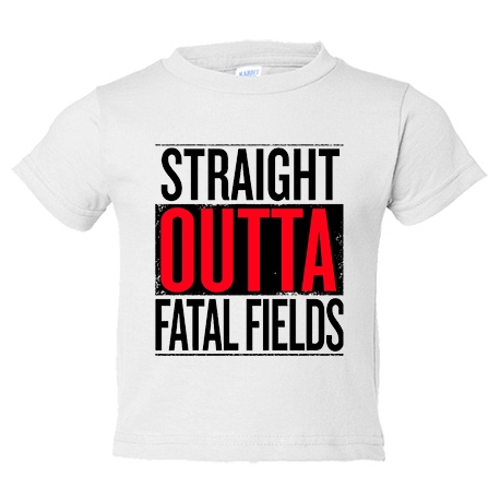 Camiseta bebé Straight Outta Fatal Fields