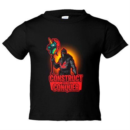 Camiseta bebé Construct And Conquer