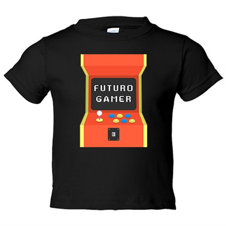 Camiseta bebé Futuro Gamer