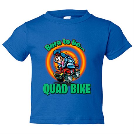 Camiseta bebé Born To Be Quad Bike
