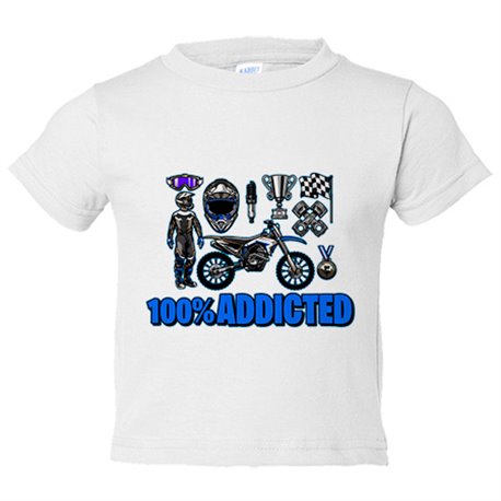 Camiseta bebé Motocross Addicted