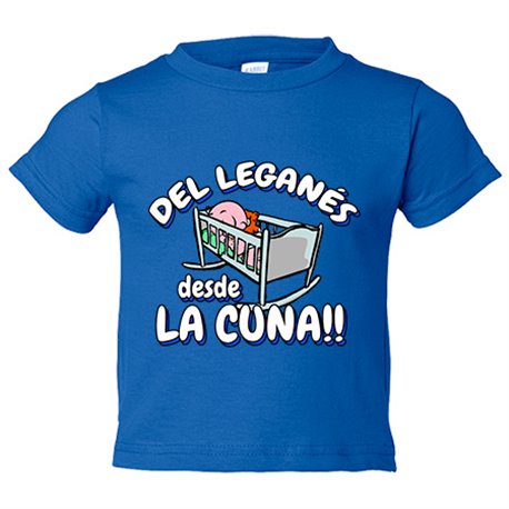 Camiseta bebé del Leganés desde la cuna para aficionado al fútbol