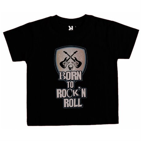 Camiseta niño Born to Rock and Roll