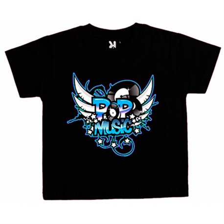Camiseta niño Pop Music