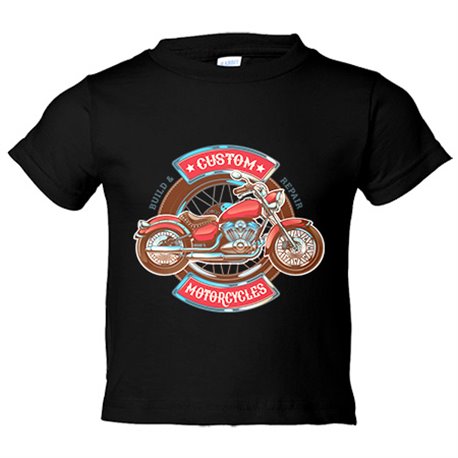 Camiseta bebé Custom Motorcycles
