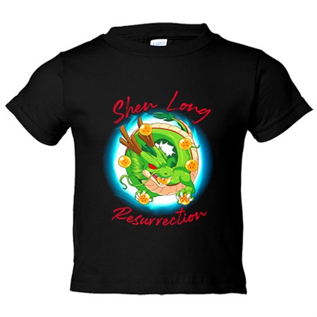 Camiseta niño parodia Shenron Shen Long