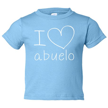 Camiseta bebé I Love abuelo