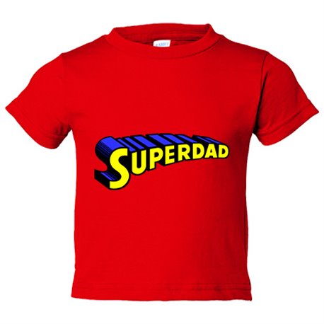 Camiseta bebé Superdad