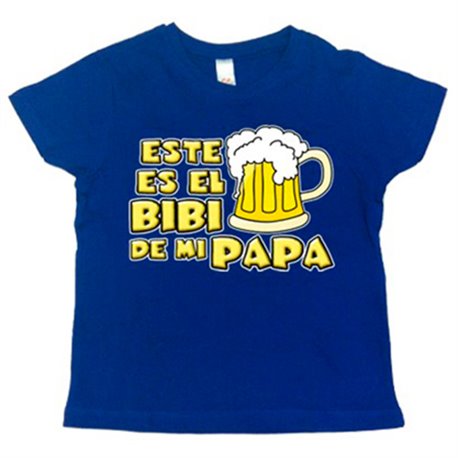 Camiseta niño Este es el bibi de mi papa