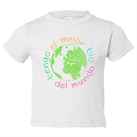 Camiseta niño Tengo el mejor tío del mundo