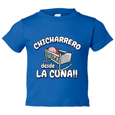 Camiseta bebé Chicharrero desde la cuna para aficionado al fútbol