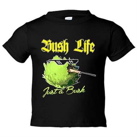 Camiseta bebé Bush Life Just A Bush
