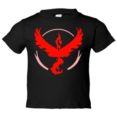 Camiseta bebé ilustración equipo Valor rojo