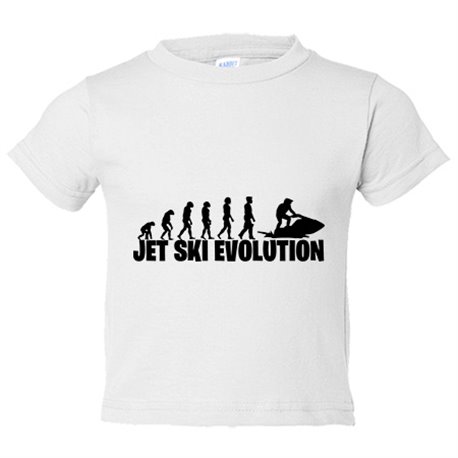 Camiseta bebé Jet Ski Evolution