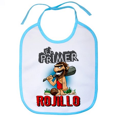 Babero frase el primer rojillo para hincha de su equipo de fútbol