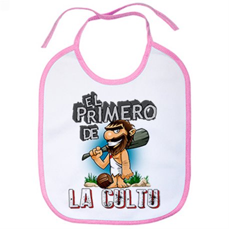 Babero frase el primero de la Cultu para hincha de su equipo de fútbol