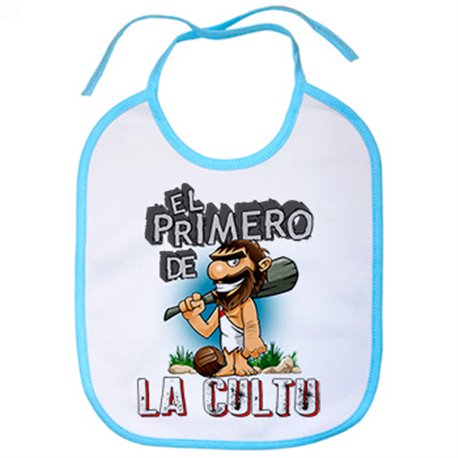 Babero frase el primero de la Cultu para hincha de su equipo de fútbol
