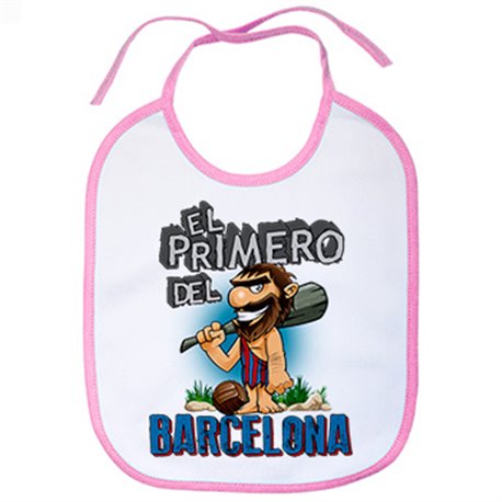 Babero frase el primero del Barcelona para hincha de su equipo de fútbol