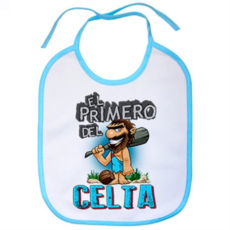 Babero frase el primero del Celta para hincha de su equipo de fútbol